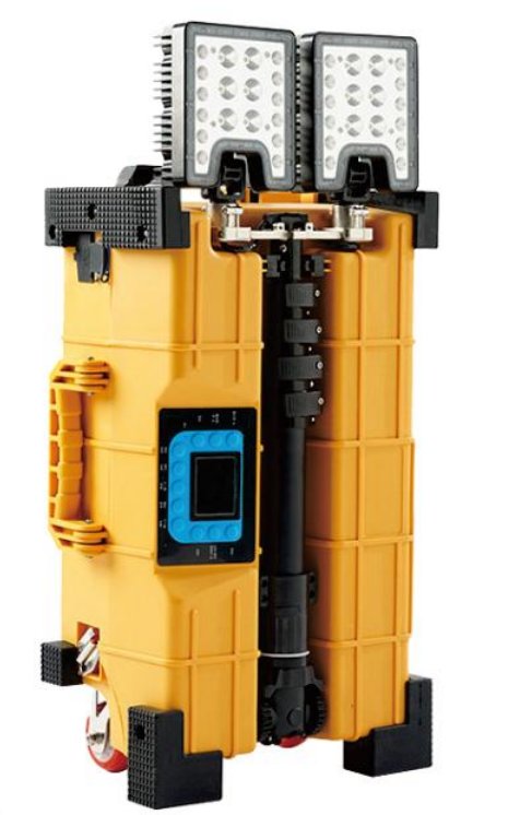 Portable explosion-proof searchlight